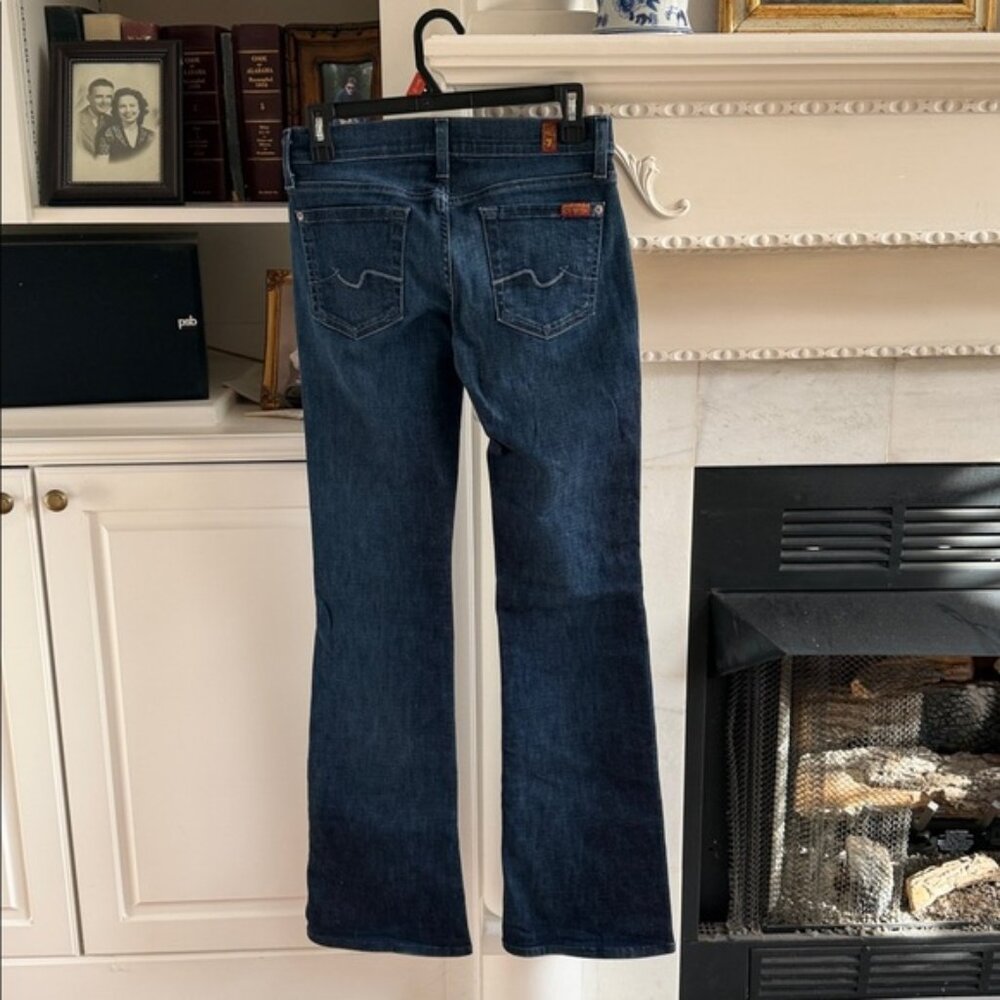 7 For All Mankind Indigo Vintage Bootcut Jeans size 25